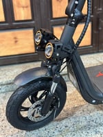 سكوتر كهربائي مقعد وشنطة بعجلين