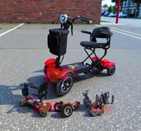 دباب كهربائي 4 عجلات لكبار السن 36v