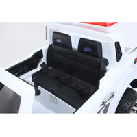 سيارة شرطة اطفال كهربائي بمحركين 12 فولت