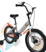 دراجة أطفال رالي رصاصي مقاس 12,14,16