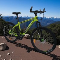 دراجة رياضية المنيوم مقاس 26 - أخضر كيوي