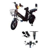 دراجة كهربائية بتصميم مبتكر وبطارية 60V