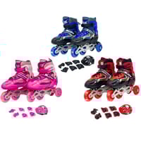 سكيت أربع كفر مع أدوات السلامة