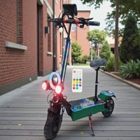 سكوتر T06 اثنين دنمو 4000 واط – تصميم رياضي مع إضا...