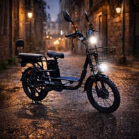 الدراجة الروسية الكهربائية مقاس 20 عريض
