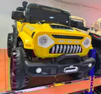 جيب أطفال أصفر ماطورين