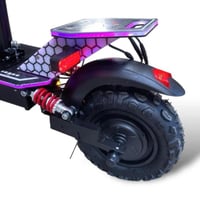 سكوتر كهربائي بمقعد للكبار للطرق الوعرة وإطارات سم...