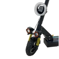 سكوتر كهربائي رياضي بمقعد وإضاءة LED متعددة