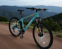 دراجة المنيوم رياضية مقاس 29 - أخضر