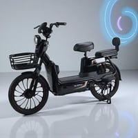 دراجة كهربائية رياضية بكرسي ومواصفات جيدة