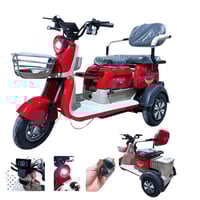 دباب كهربائي 3 عجلات مع سعة تخزين كبيرة