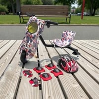 سكوتر درفت صغير بطبعة الطبيعة 36 فولت بثلاث عجلات