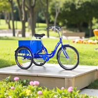 دراجة 3 عجلات بصندوق عملي – مقاس 24 بوصة