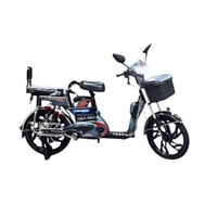 دراجة كهربائية كرسين مقاس 22