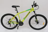 دراجة المنيوم رياضية مقاس 26 - أسود