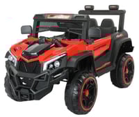 جيب أطفال حمراء ماطورين 12 فولت