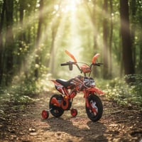 دراجة هوائية للأطفال تصميم دباب 12 إنش