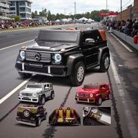 سيارة مرسيدس للأطفال A1000 تصميم جذاب