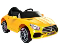 سياره أطفال صفراء