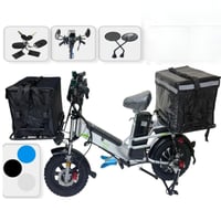 دراجة كهربائية بتصميم مبتكر وبطارية 60V