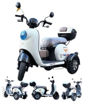 دباب كهربائي 3 عجلات مع سعة تخزين كبيرة