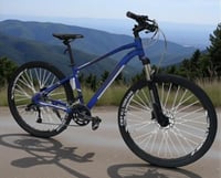 دراجة المنيوم رياضية مقاس 27.5 - أزرق