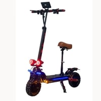 سكوتر كهربائي بمقعد وتصميم مغامرات