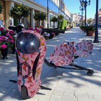 سكوتر درفت 350W بتصميم فراشات - انطلق مع الألوان و...