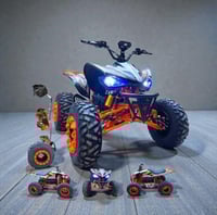 دباب 4 كفرات العملاق 72 فولت