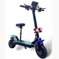 سكوتر كهربائي بمقعد للكبار للطرق الوعرة وإطارات سم...