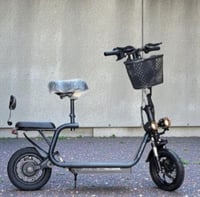 سكوتر 48V بسلة مع كشافيين حجم كبير