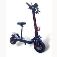 سكوتر كهربائي بمقعد للكبار للطرق الوعرة وإطارات سم...