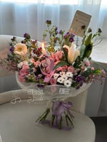 بوكيه لولو وشمعه