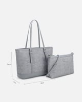 شنطة نسائية أنيقة بلون أزرق فاتح