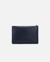 شنطة نسائية من الجلد بلون أزرق