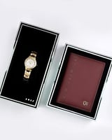 طقم هدايا نسائي ساعة ومحفظة