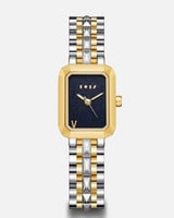 ساعة جُود النسائية بلون فضي وذهبي