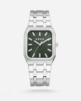 ساعة جسار الرجالية من الستيل بلون فضي