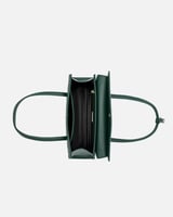 شنطة نسائية من الجلد الفاخر بلون أخضر