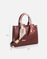 شنطة نسائية من آن باللون العودي