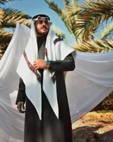 ساعة أصيل الرجالية ستيل بلون فضي