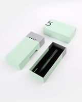 قلم رجالي بتصميم فاخر بلون أسود وأخضر