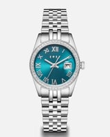 ساعة لطيفة النسائية ستيل بلون فضي