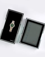 طقم هدايا نسائي ساعة ومحفظة