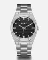 ساعة ريان الرجالية ستيل بلون فضي