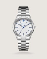 ساعة رجالية ستيل بلون فضي