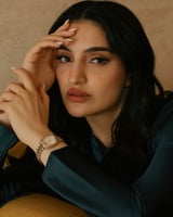 ساعة نسائية ستيل باللون الفضي والذهبي