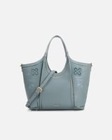 شنطة نسائية كلاسيك بلون أزرق