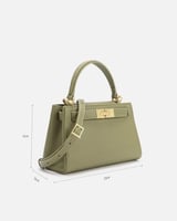شنطة نسائية أنيقة بلون أخضر