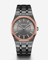 ساعة الفيصل الرجاليه باللون الرمادي